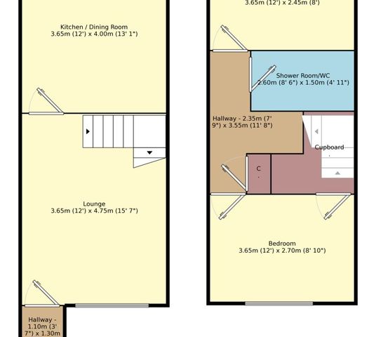  Image of 2 bedroom Terraced house to rent in Moray Park Dalgety Bay Dunfermline KY11 at Dalgety Bay Fife Fife, KY11 9UJ