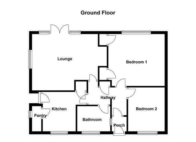  Image of 2 bedroom Detached house for sale in Park Avenue Wakefield WF2 at Wakefield West Yorkshire, WF2 8DS