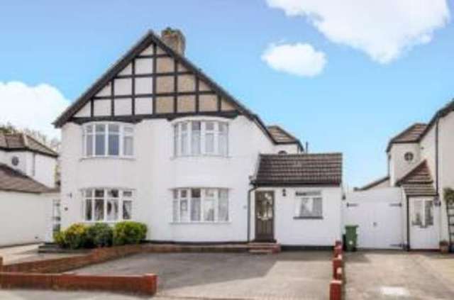  Image of 3 bedroom Semi-Detached house for sale in Queensway West Wickham BR4 at West Wickham  West Wickham, BR4 9ER
