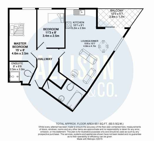  Image of 2 bedroom Apartment for sale in Taylorson Street South Salford M5 at Taylorson Street South Salford Quays Salford, M5 3FY