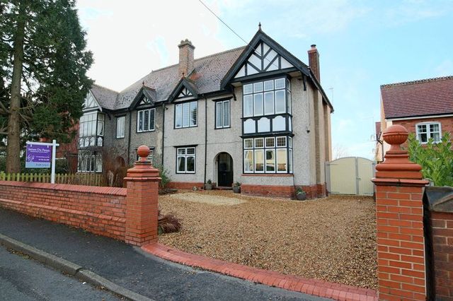  Image of 4 bedroom Semi-Detached house for sale in Alexandra Road Market Drayton TF9 at Alexandra Road  Market Drayton, TF9 3HP