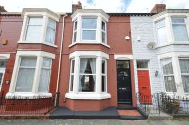  Image of 3 bedroom Terraced house for sale in Blythswood Street Aigburth Liverpool L17 at Blythswood Street Aigburth Liverpool, L17 7DG