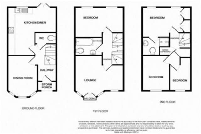  Image of 4 bedroom Detached house to rent in Compass Way Bromsgrove B60 at Bromsgrove, B60 3GP