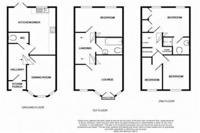  Image of 4 bedroom Detached house to rent in Compass Way Bromsgrove B60 at Bromsgrove, B60 3GP