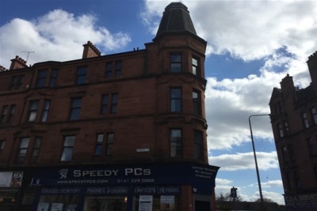  Image of 1 bedroom Flat to rent in Dumbarton Road Glasgow G11 at Partick Glasgow Glasgow, G11 6BA