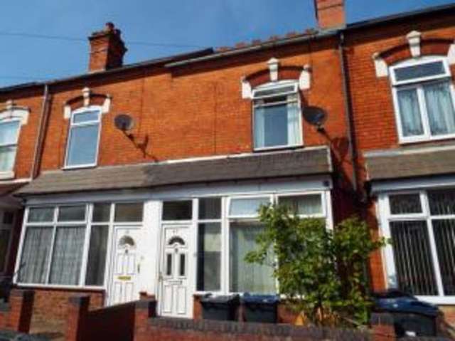  Image of 3 bedroom Terraced house for sale in Evelyn Road Sparkhill Birmingham B11 at Birmingham West Midlands Springfield, B11 3JH