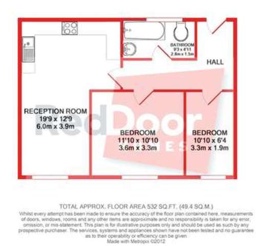  Image of 2 bedroom Flat to rent in Palmerston Road Chatham ME4 at Palmerston Road  Chatham, ME4 5SJ