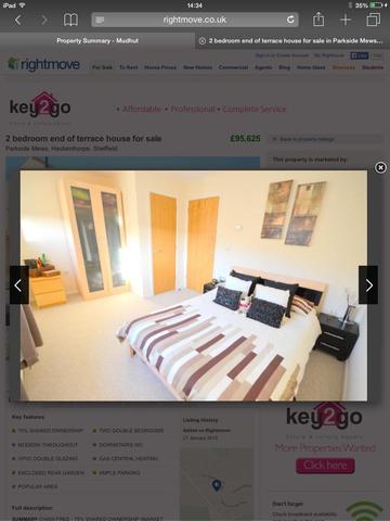  Image of 2 bedroom End of Terrace for sale in Parkside Mews Sheffield S12 at Hackenthorpe  Sheffield, S12 4PY