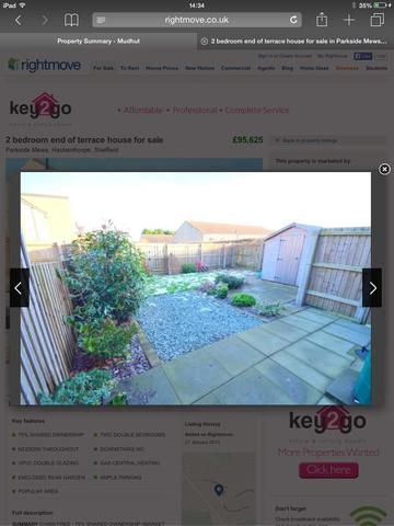  Image of 2 bedroom End of Terrace for sale in Parkside Mews Sheffield S12 at Hackenthorpe  Sheffield, S12 4PY
