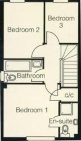  Image of 3 bedroom Semi-Detached house to rent in Waterland St. Neots PE19 at St. Neots PE19 6GT St. Neots, PE19 6GT