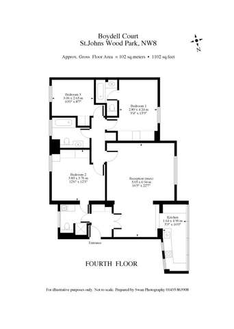  Image of 3 bedroom Flat to rent in St. Johns Wood Park London NW8 at St John`s Wood Park St John`s Wood London, NW8 6NJ