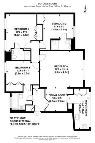  Image of 3 bedroom Apartment to rent in St. Johns Wood Park London NW8 at St John`s Wood Park St John`s Wood London, NW8 6NL