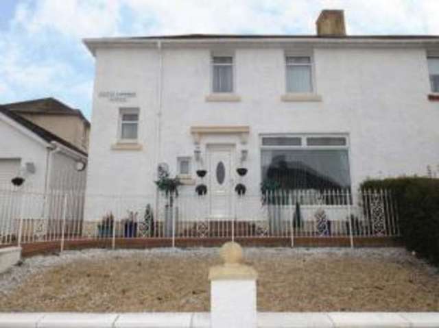  Image of 2 bedroom Semi-Detached house for sale in Castle Chimmins Avenue Cambuslang Glasgow G72 at Cambuslang Glasgow Flemington, G72 8UW