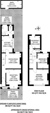  Image of 3 bedroom Terraced house for sale in Geere Road London E15 at Geere Road Stratford London, E15 3PP