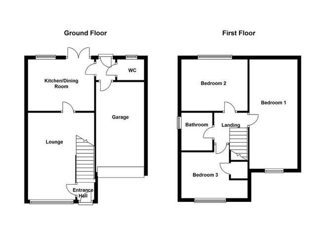  Image of 3 bedroom Semi-Detached house for sale in Gleneagles Court Normanton WF6 at Normanton West Yorkshire, WF6 1WW