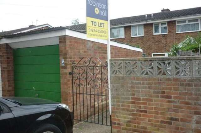  Image of 3 bedroom Terraced house to rent in Willoughby Close Great Barford Bedford MK44 at Great Barford Bedford Great Barford, MK44 3LD