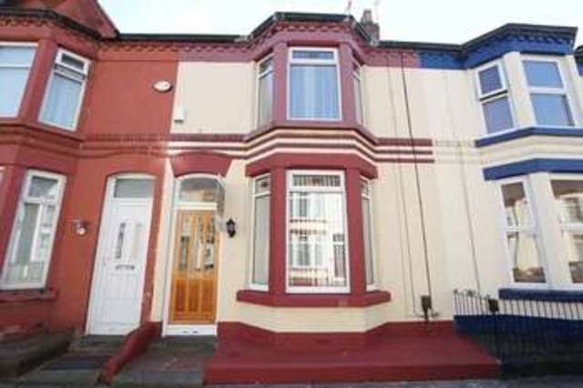  Image of 3 bedroom Terraced house for sale in Alverstone Road Mossley Hill Liverpool L18 at Alverstone Road  Liverpool, L18 1HD