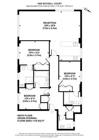  Image of 3 bedroom Penthouse to rent in St. Johns Wood Park London NW8 at St John`s Wood Park St John`s Wood London, NW8 6NH