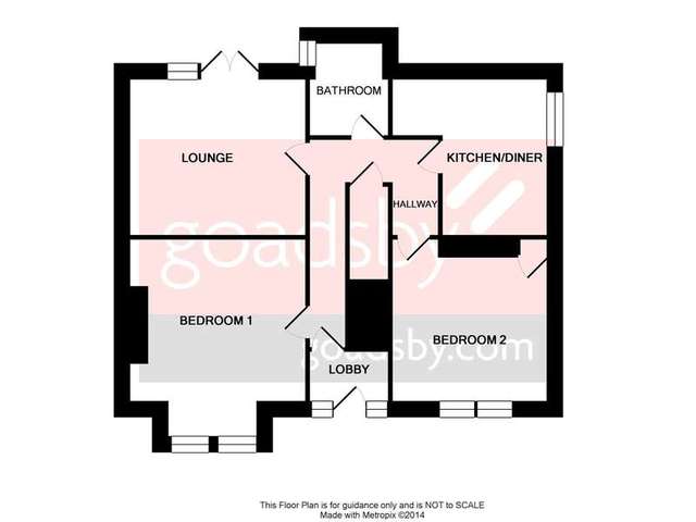  Image of 2 bedroom Flat to rent in Waterloo Road Winton Bournemouth BH9 at Bournemouth, BH9 1AU