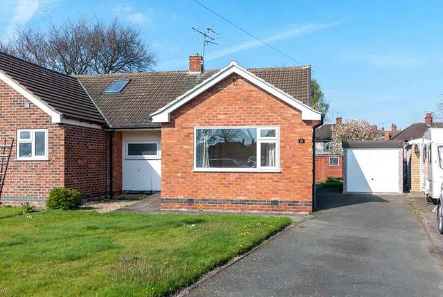  Image of 2 bedroom Bungalow for sale in Cowdray Close Loughborough LE11 at Loughborough, LE11 2BW