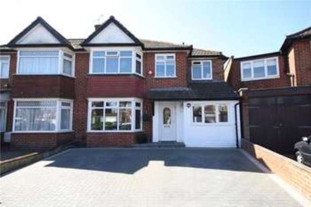  Image of 4 bedroom Semi-Detached house for sale in Derwent Crescent Stanmore HA7 at Stanmore Middx Stanmore, HA7 2NF