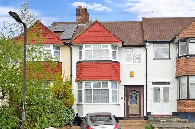  Image of 3 bedroom Terraced house for sale in Dunster Avenue Morden SM4 at Morden Surrey Morden, SM4 4LE