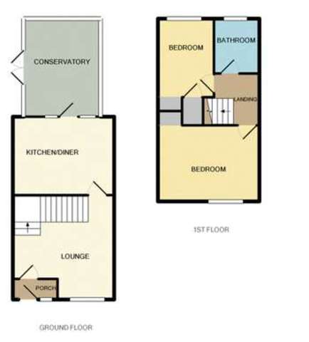 Image of 2 bedroom Semi-Detached house to rent in Grange Avenue Highbridge TA9 at Grange Avenue  Highbridge, TA9 3AJ