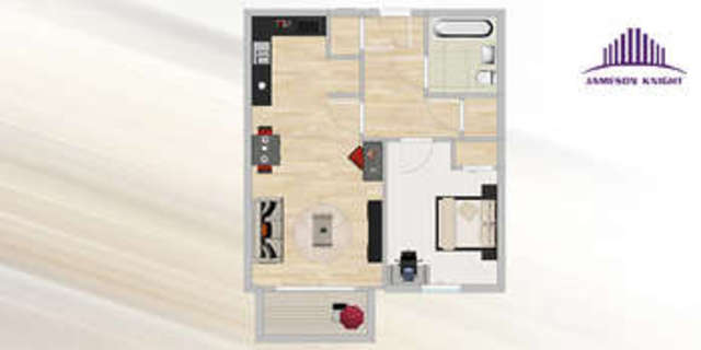  Image of 1 bedroom Property for sale in John Harrison Way London SE10 at London SE10 0BZ Greenwich, SE10 0BZ