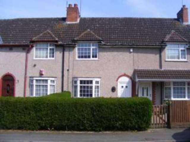  Image of 2 bedroom Terraced house for sale in Middlemarch Road Coventry CV6 at Radford Coventry Radford, CV6 3GF