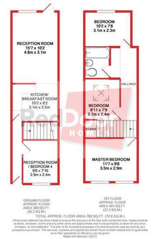  Image of 4 bedroom Terraced house to rent in Edward Street Chatham ME4 at Edward Street  Chatham, ME4 5NH