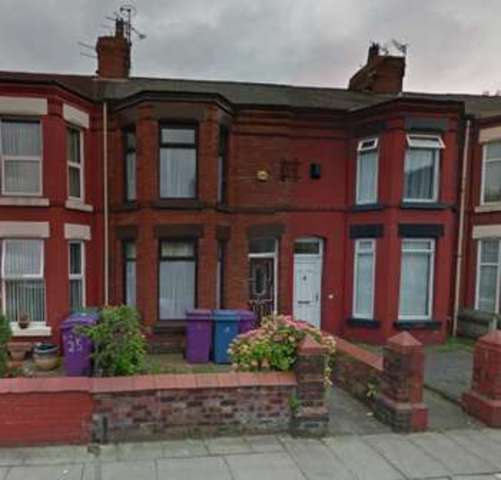  Image of 3 bedroom Terraced house for sale in Ellerslie Road Tuebrook Liverpool L13 at Liverpool Merseyside Liverpool, L13 8AR