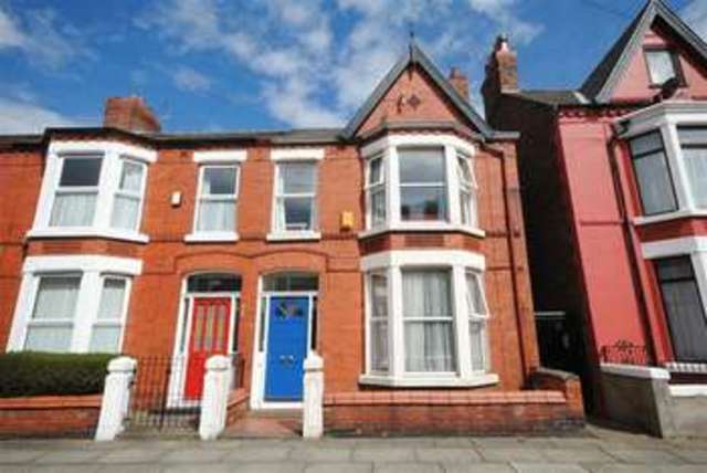  Image of 3 bedroom Terraced house for sale in Karslake Road Mossley Hill Liverpool L18 at Karslake Road Mossley Hill Liverpool, L18 1EY