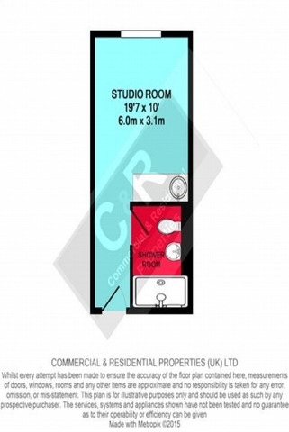  Image of Studio flat for sale in Lower Ormond Street Manchester M1 at QUADRANGLE, LOWER ORMOND STREET CITY CENTRE. M1 5QE MANCHESTER, M1 5QE