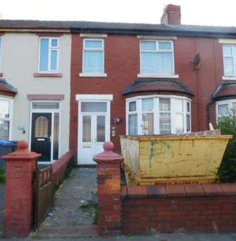  Image of 3 bedroom Terraced house for sale in Rectory Road Blackpool FY4 at Blackpool Lancashire Blackpool, FY4 4DU