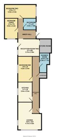  Image of 3 bedroom Flat to rent in Napier Avenue Blackpool FY4 at Napier Avenue  Blackpool, FY4 1PB