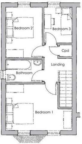  Image of 2 bedroom Semi-Detached house for sale in Brocklesby Avenue Immingham DN40 at Habrough Fields  Immingham, DN40 2AT