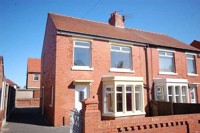 Image of 3 bedroom Semi-Detached house for sale in Belvere Avenue Blackpool FY4 at Blackpool Lancashire, FY4 2LN