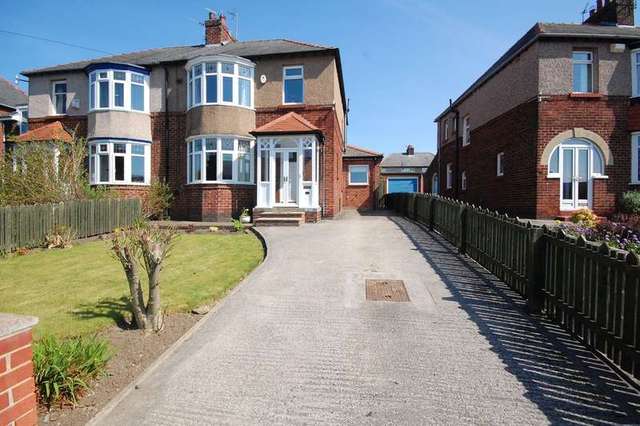  Image of 3 bedroom Semi-Detached house for sale in Durham Moor Crescent Framwellgate Moor Durham DH1 at Durham County Durham Framwellgate Moor, DH1 5AW