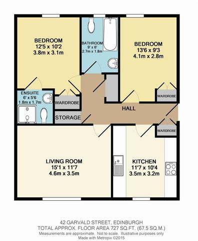  Image of 2 bedroom Flat to rent in Garvald Street Edinburgh EH16 at Kaimes Edinburgh Edinburgh, EH16 6FB