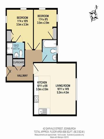  Image of 2 bedroom Flat to rent in Garvald Street Edinburgh EH16 at Kaimes Edinburgh Edinburgh, EH16 6FB