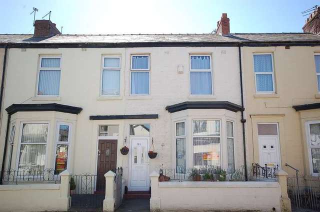  Image of 3 bedroom Terraced house for sale in Haig Road Blackpool FY1 at Blackpool Lancashire, FY1 6BZ