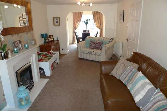  Image of 3 bedroom Terraced house for sale in Manorbier Drive Llanyravon Cwmbran NP44 at Cwmbran, NP44 8TQ