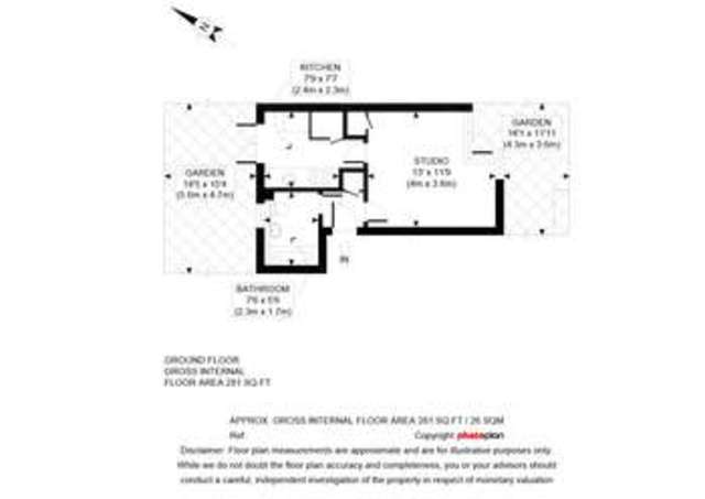 Image of Flat for sale in Brassey Road London NW6 at London  Brondesbury, NW6 2BB
