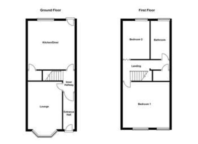  Image of 2 bedroom Terraced house for sale in Bridge Road Horbury Wakefield WF4 at Horbury Wakefield, WF4 5PS