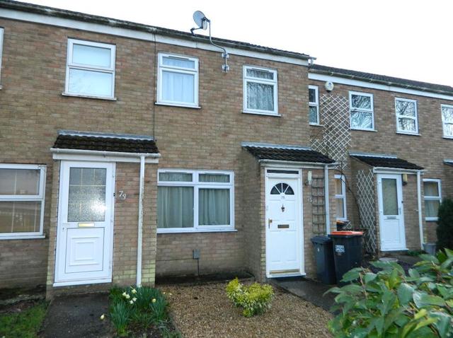  Image of 2 bedroom Terraced house for sale in Crediton Close Bedford MK40 at Bedford, MK40 3DU