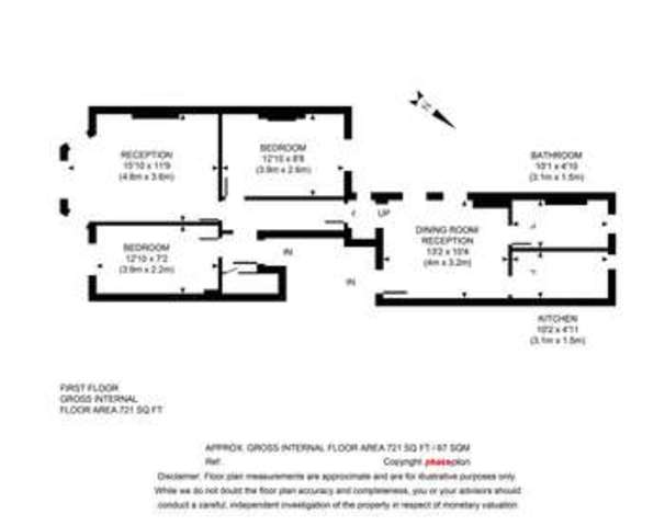  Image of 3 bedroom Detached house for sale in Ebbsfleet Road London NW2 at London  Fortune Green, NW2 3NA