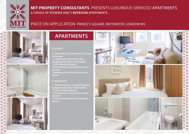  Image of 1 bedroom Detached house to rent in Princes Square London W2 at Prince`s Square Bayswater London, W2 4NJ