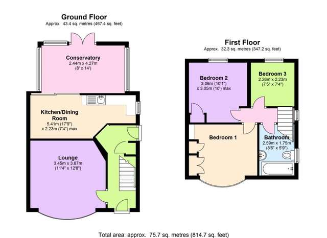  Image of 3 bedroom Semi-Detached house for sale in Wicklow Drive Leicester LE5 at Wicklow Drive Humberstone Leicester, LE5 4EJ