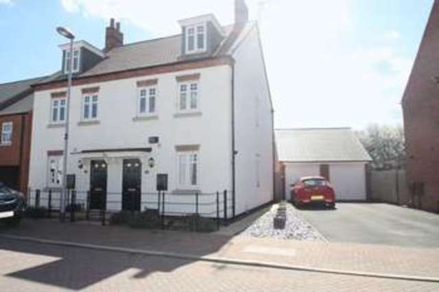  Image of 3 bedroom Semi-Detached house for sale in Battleflat Drive Ellistown Coalville LE67 at Battleflat Drive  Ellistown, LE67 1FJ