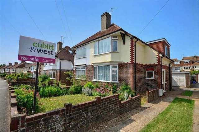  Image of 3 bedroom Semi-Detached house for sale in Dale Drive Brighton BN1 at Patcham Brighton Brighton, BN1 8LD